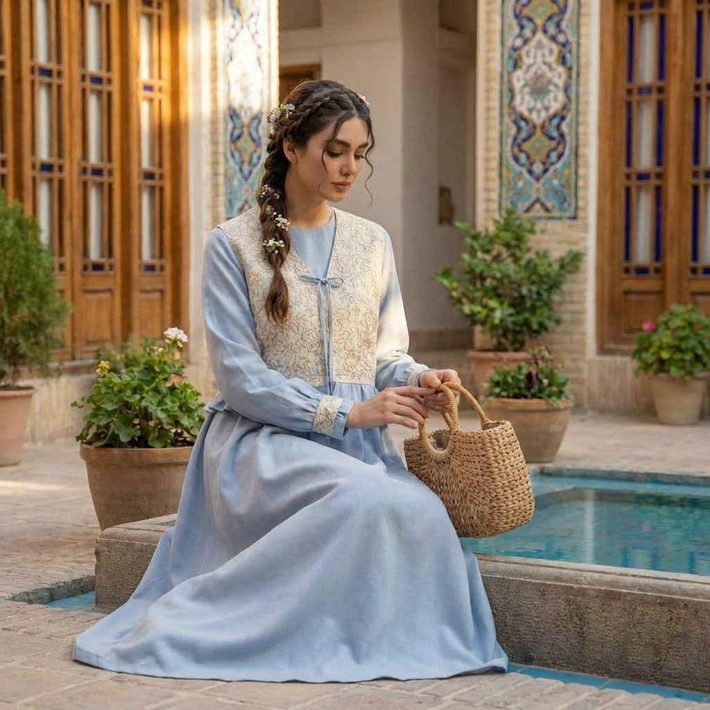 خرید پیراهن برای عیدی دخترانه